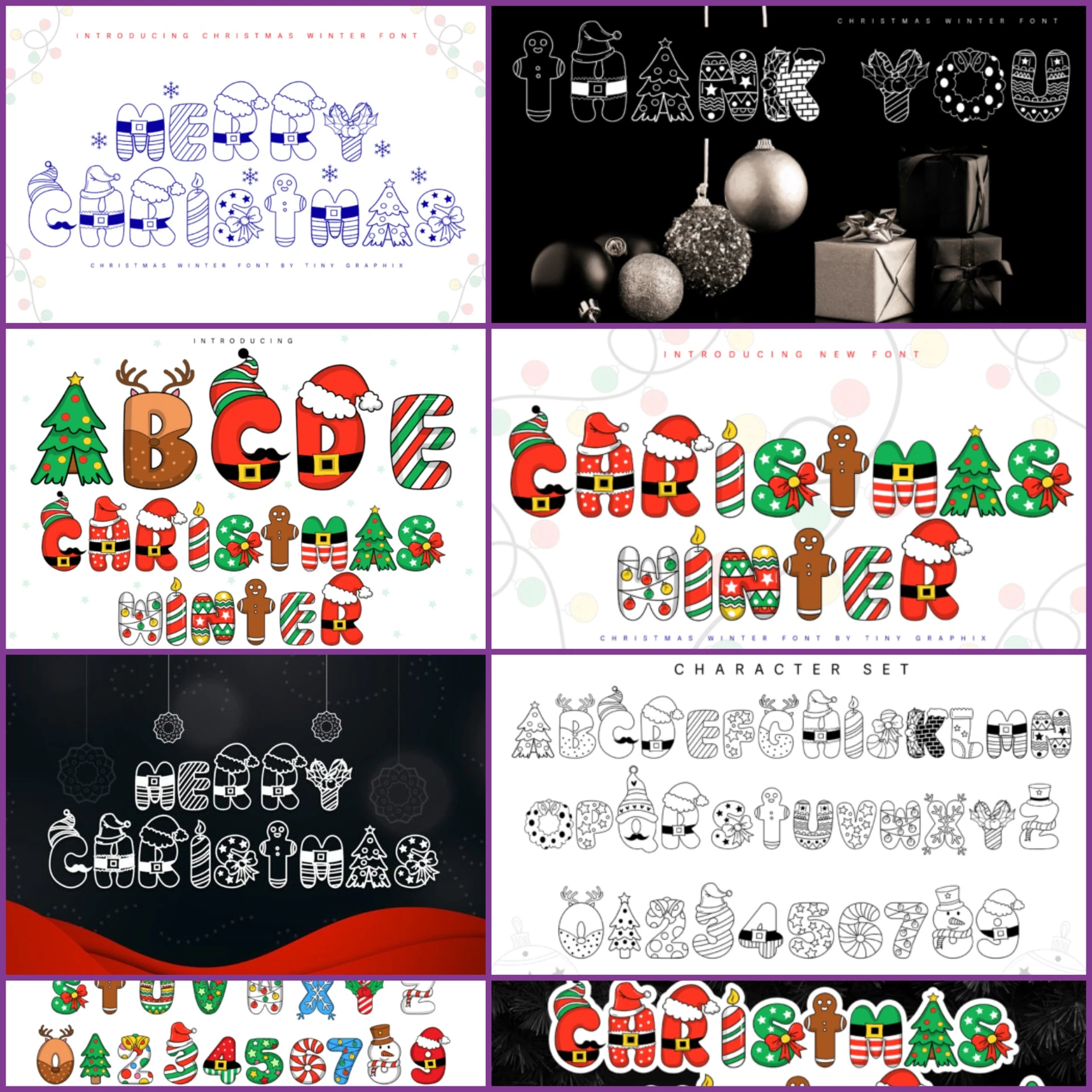 Christmas Winter is a festive handmade font perfect for cards, tags, banners, T-shirts, and holiday designs. Add cozy Christmas charm to every project.