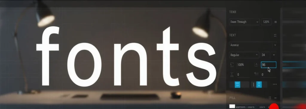 Each font has special things about it, like how thick it is, how wide it is, how much difference there is between the thick and thin parts, and how it looks. These things tell you if a font feels soft or hard, fancy or fun.