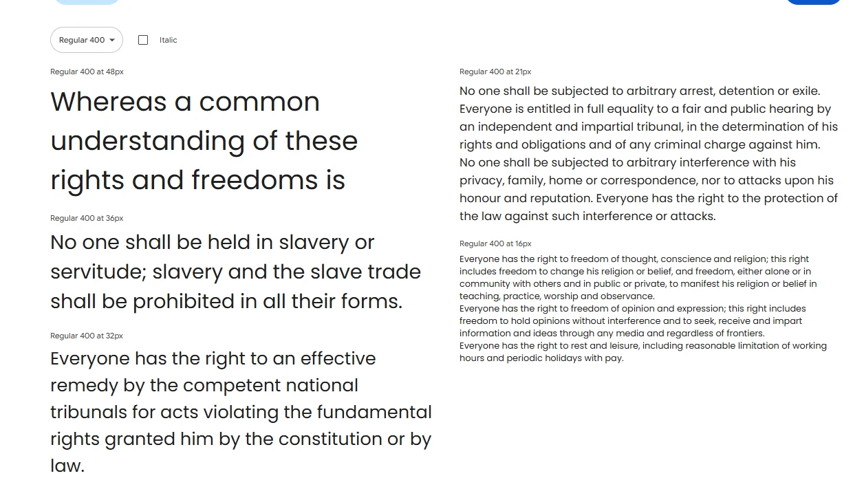 Poppins, a geometric sans-serif font from Indian Type Foundry, suits modern, minimalist designs with its balanced, symmetrical look.