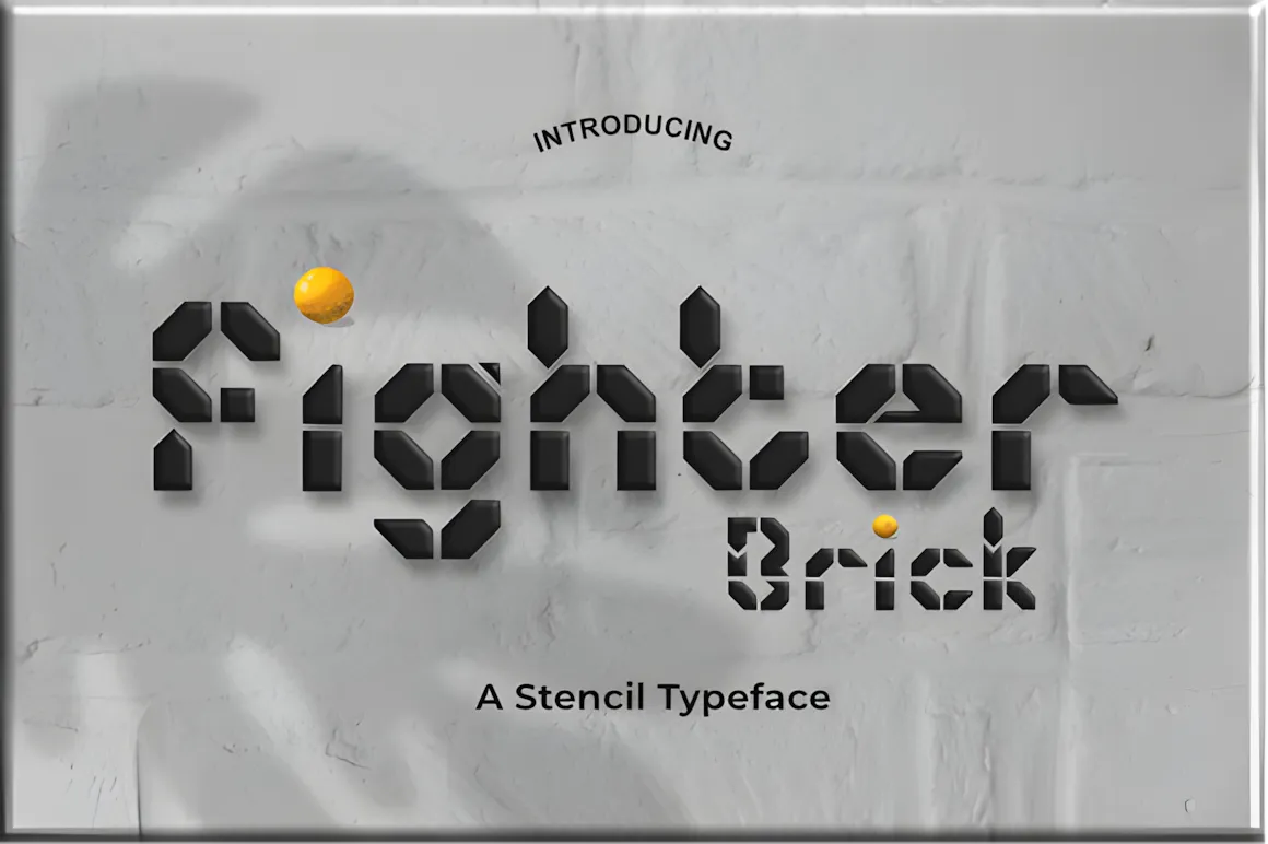 52 Best Stencil Fonts & Cuttable Fonts – Free & Premium Picks