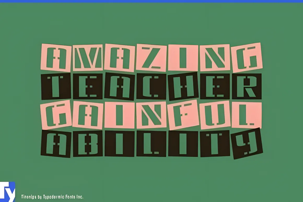 52 Best Stencil Fonts & Cuttable Fonts – Free & Premium Picks