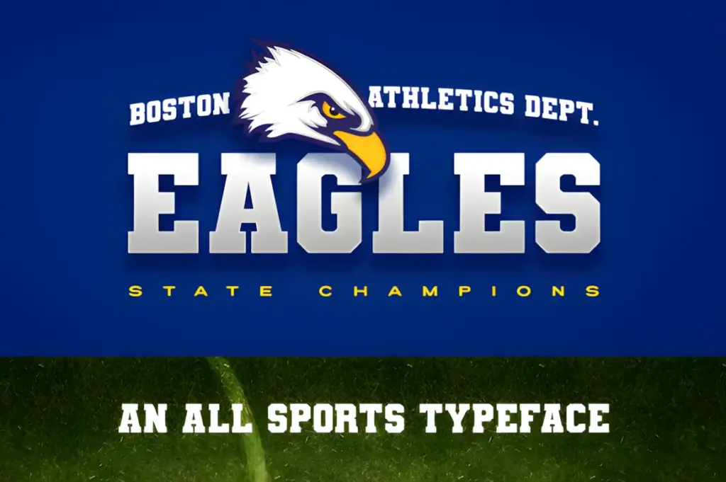 20 Best Sports Fonts for Athletic Branding & Logos