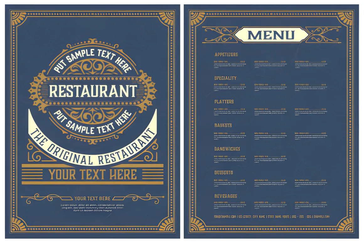 26 Restaurant Menu Ideas: Cool and Unique Designs