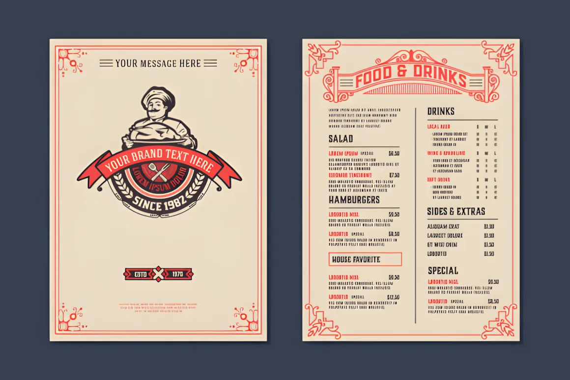 26 Restaurant Menu Ideas: Cool and Unique Designs