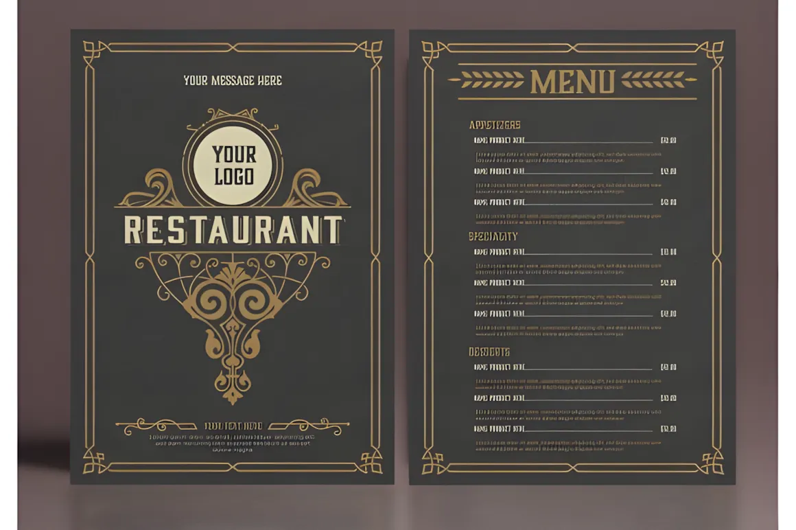 26 Restaurant Menu Ideas: Cool and Unique Designs