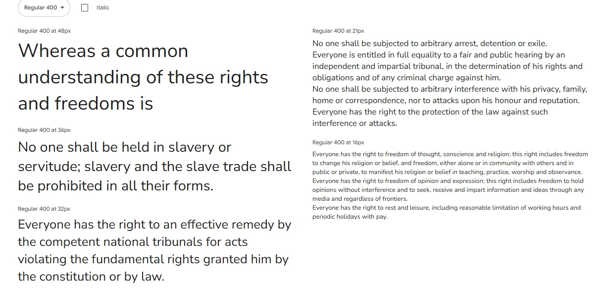 Nunito and Nunito Sans are great modern fonts with a friendly, rounded design. Vernon Adams created them, and Jacques Le Bailly expanded them.