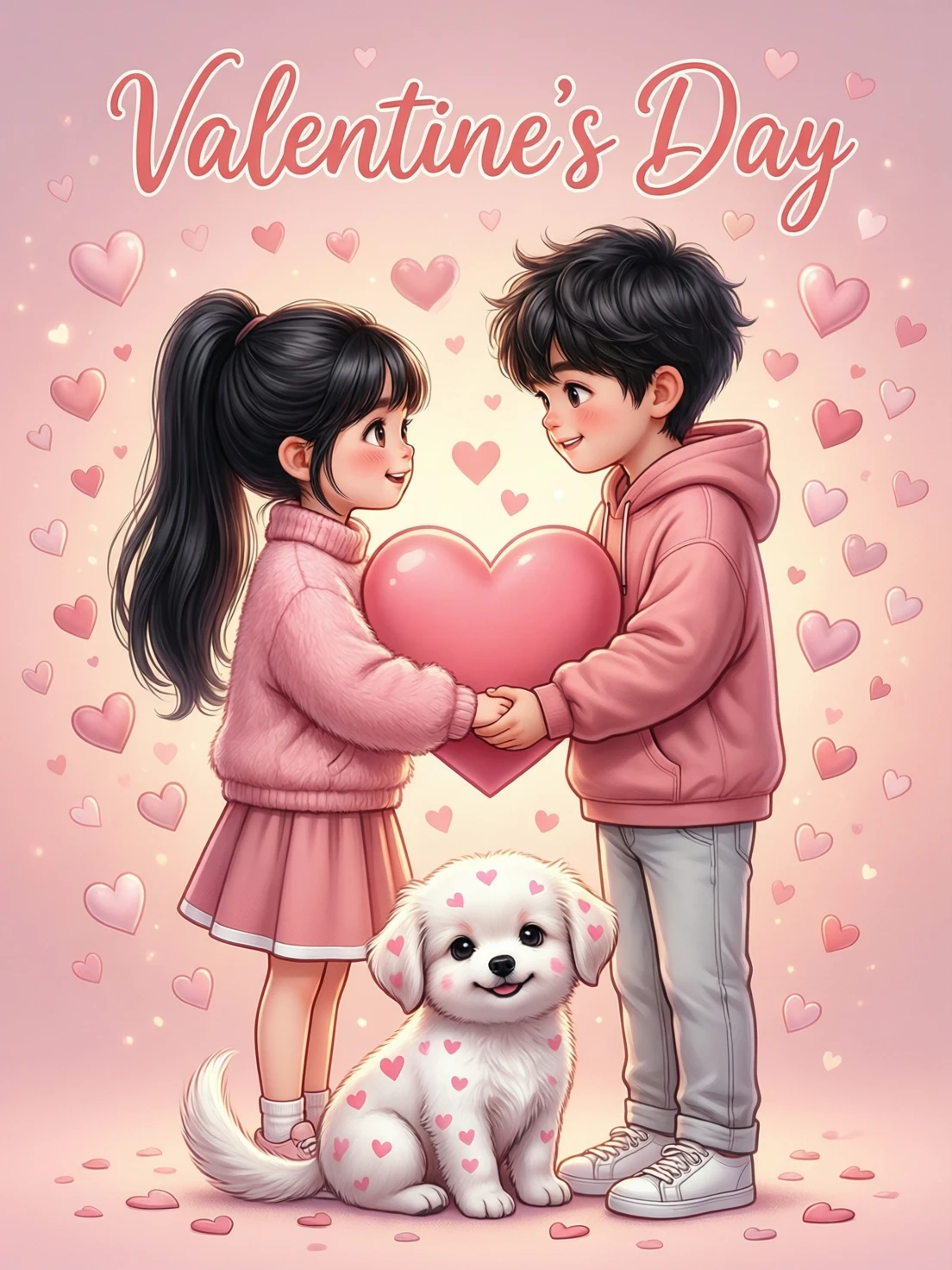 Collection of 20 cute Valentine’s Day fonts for quotes, posters, and sticker designs – romantic and playful typefaces